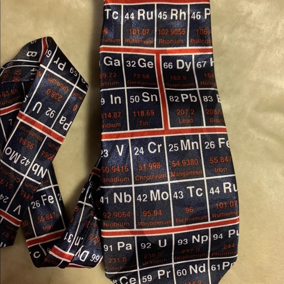 Periodic Table of Elements Neck Tie Steven Harris Chemistry Science Teacher - Picture 5 of 8